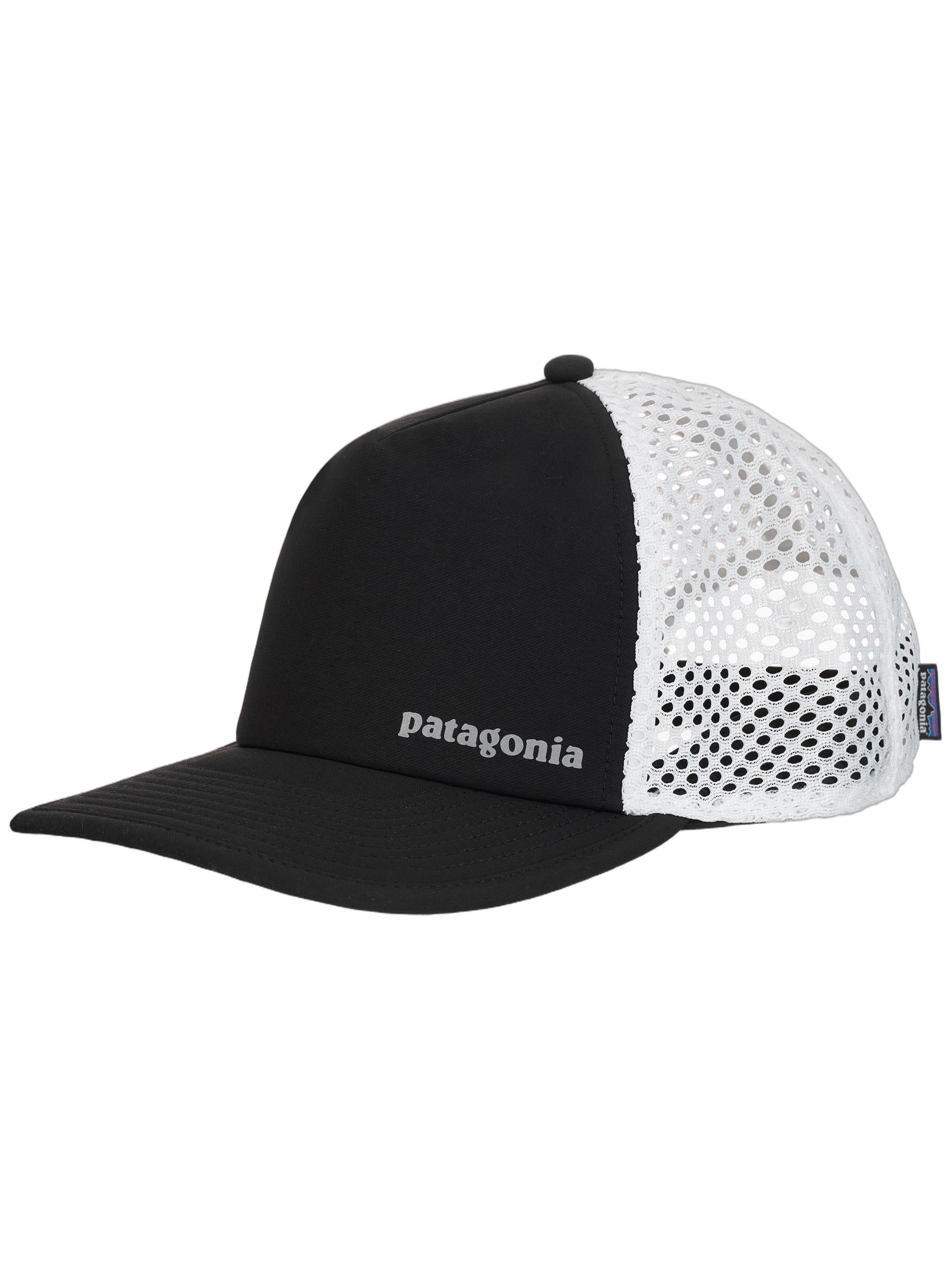 Patagonia Duckbill Trucker Hat black white